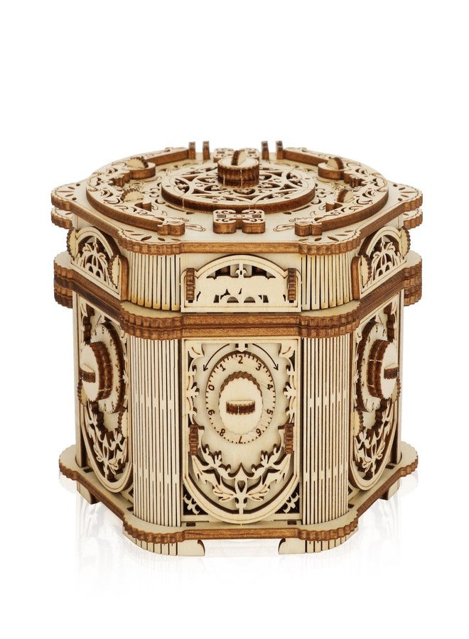 Redants 3D Wooden Puzzle Music Box, DIY Brain Teaser Projects for Birthday Educational Toys, 3D Puzzles for Adults - Image 1